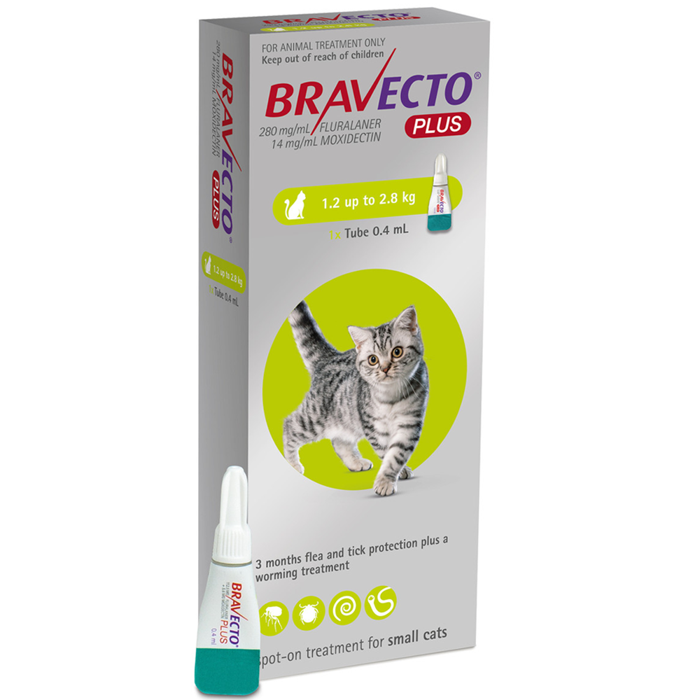 Bravecto® Plus Spot-On for Cats