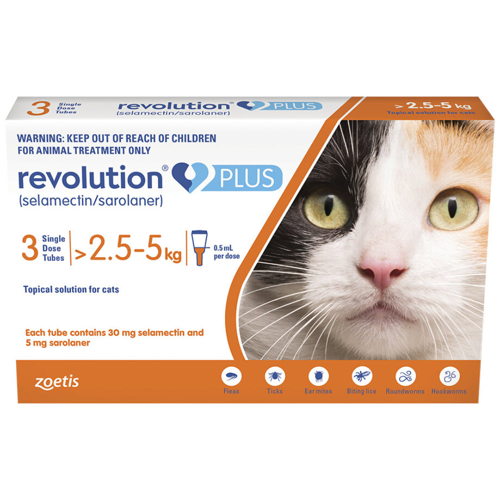 Revolution Plus® Spot-On for Cats