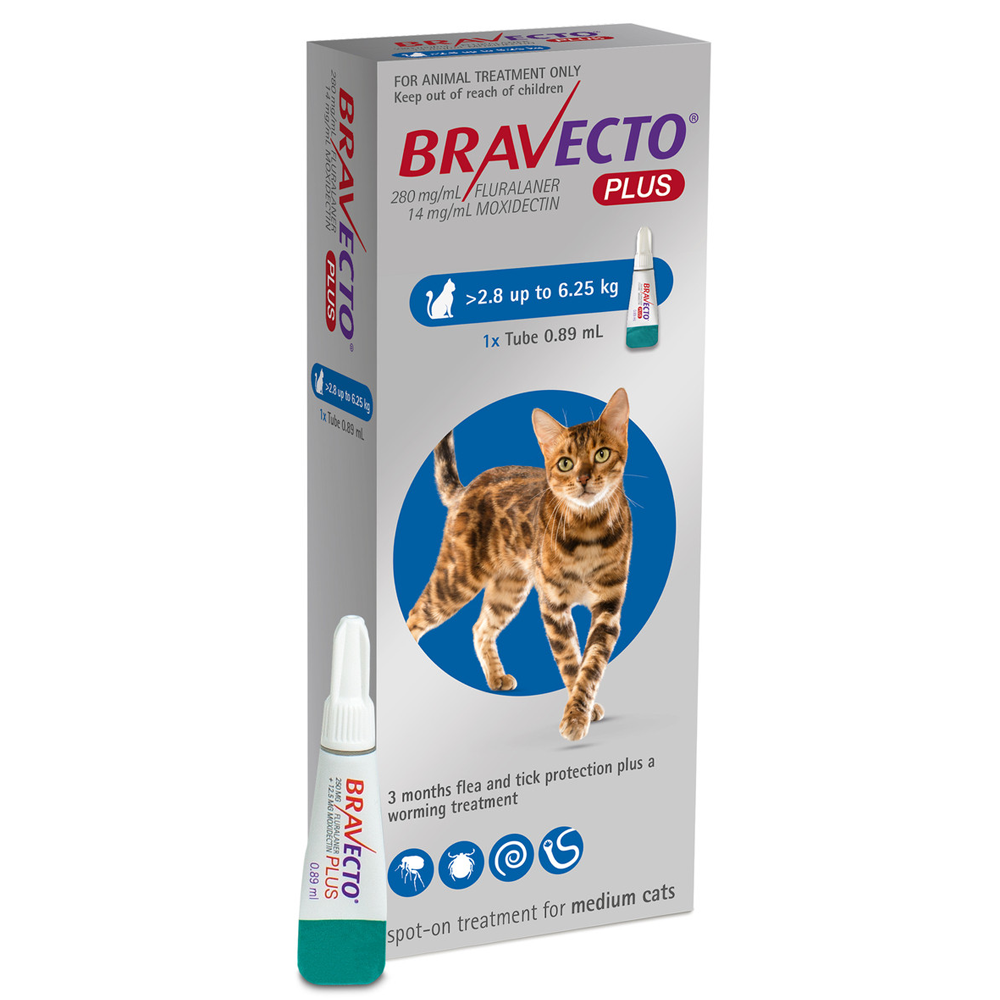 Bravecto® Plus Spot-On for Cats