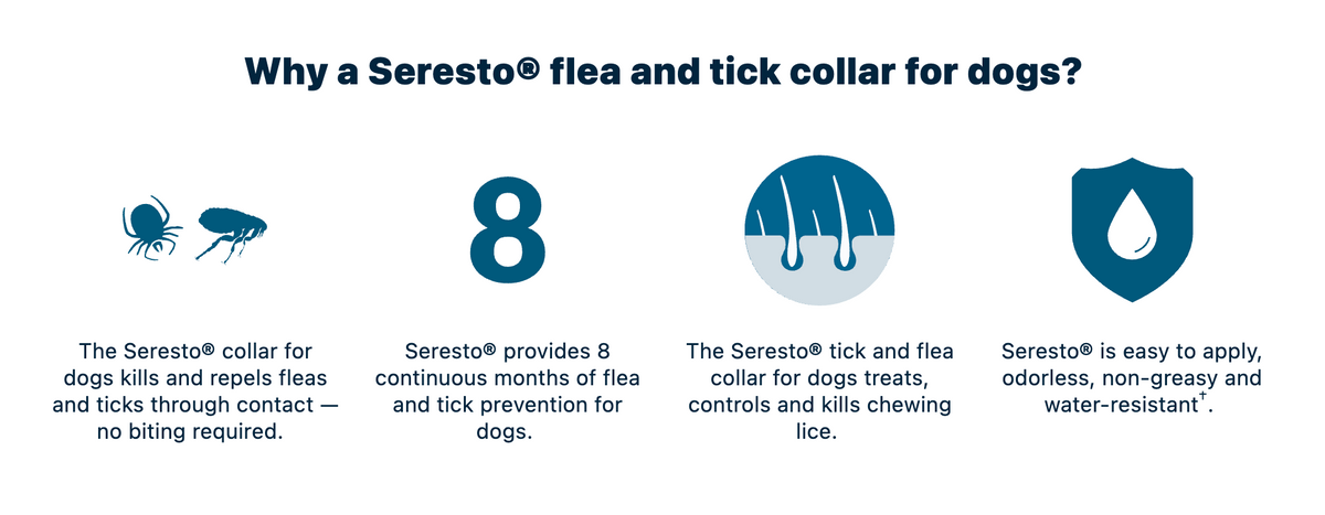 Seresto® Flea & Tick Collar for Dogs