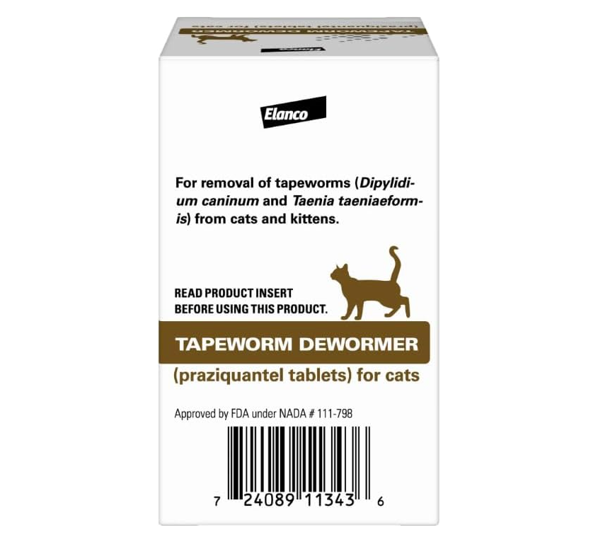 Elanco Tapeworm Dewormer for Cats